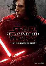 carátula carteles de Star Wars - Los Ultimos Jedi - V15