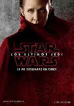 carátula carteles de Star Wars - Los Ultimos Jedi - V16