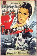 carátula carteles de Carmen La De Triana - V2