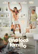 carátula carteles de Una Loca Familia - 2012