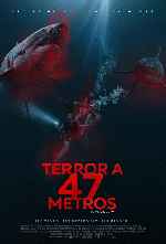 cartula carteles de Terror A 47 Metros