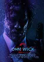 carátula carteles de John Wick 2 - Un Nuevo Dia Para Matar - V2