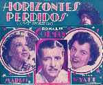 carátula carteles de Horizontes Perdidos - 1937 - V3