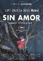 carátula carteles de Sin Amor - 2017 - V2