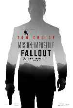 carátula carteles de Mision Imposible - Fallout