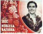 carátula carteles de Nobleza Baturra - 1935 - V3