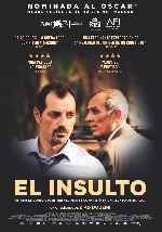 carátula carteles de El Insulto - 2017