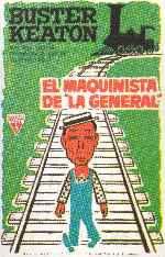 carátula carteles de El Maquinista De La General