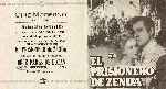 cartula carteles de El Prisionero De Zenda - 1952 - V5