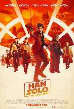 cartula carteles de Han Solo - Una Historia De Star Wars - V12
