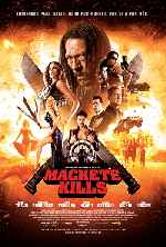 carátula carteles de Machete Kills