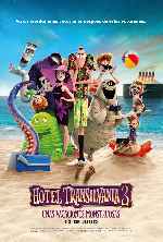 carátula carteles de Hotel Transilvania 3 - Unas Vacaciones Monstruosas - V2