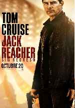 cartula carteles de Jack Reacher - Sin Regreso - V2