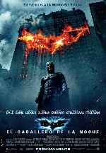cartula carteles de Batman - El Caballero De La Noche - V2