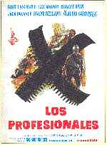 carátula carteles de Los Profesionales - 1966 - V3