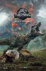 carátula carteles de Jurassic World - El Reino Caido - V4