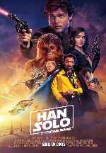 cartula carteles de Han Solo - Una Historia De Star Wars - V15