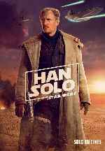 cartula carteles de Han Solo - Una Historia De Star Wars - V20