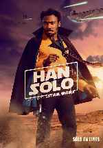 cartula carteles de Han Solo - Una Historia De Star Wars - V21