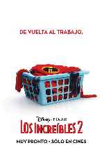 carátula carteles de Los Increibles 2 - V06