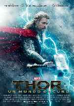 cartula carteles de Thor - Un Mundo Oscuro