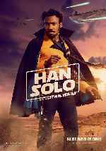 cartula carteles de Han Solo - Una Historia De Star Wars - V26