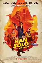 cartula carteles de Han Solo - Una Historia De Star Wars - V11