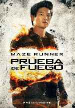 cartula carteles de Maze Runner - Prueba De Fuego - V08