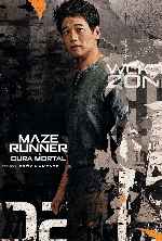 carátula carteles de Maze Runner - La Cura Mortal - V04