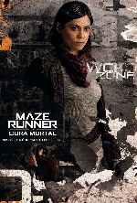 carátula carteles de Maze Runner - La Cura Mortal - V06
