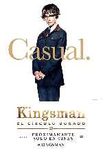 carátula carteles de Kingsman - El Circulo Dorado - V04