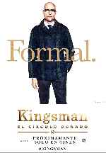carátula carteles de Kingsman - El Circulo Dorado - V07