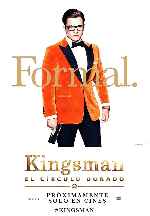 carátula carteles de Kingsman - El Circulo Dorado - V09