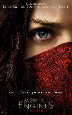 carátula carteles de Mortal Engines