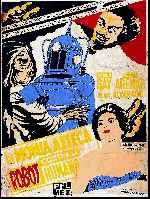 carátula carteles de La Momia Azteca Contra El Robot Humano - V4