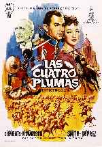 carátula carteles de Las Cuatro Plumas - 1939 - V4 