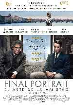 cartula carteles de Final Portrait - El Arte De La Amistad