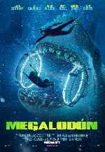 carátula carteles de Megalodon - 2018 - V4