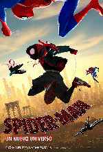carátula carteles de Spider-man - Un Nuevo Universo - V02