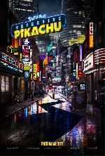 carátula carteles de Pokemon - Detective Pikachu
