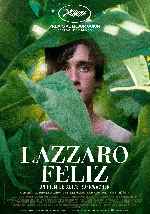 carátula carteles de Lazzaro Feliz
