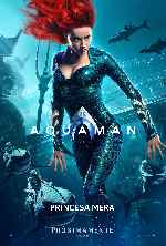 carátula carteles de Aquaman - 2018 - V06