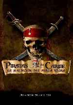 carátula carteles de Piratas Del Caribe - La Maldicion Del Perla Negra