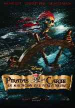 cartula carteles de Piratas Del Caribe - La Maldicion Del Perla Negra - V02