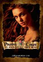 carátula carteles de Piratas Del Caribe - La Maldicion Del Perla Negra - V07