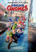 carátula carteles de Sherlock Gnomes - V02