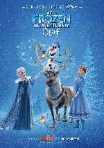 carátula carteles de Frozen - Una Aventura De Olaf - V2