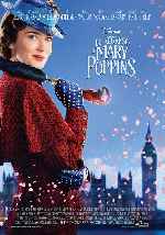 cartula carteles de El Regreso De Mary Poppins - V3