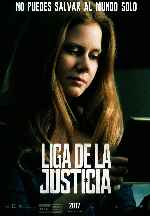 cartula carteles de Liga De La Justicia - 2017 - V18