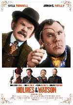 carátula carteles de Holmes & Watson
